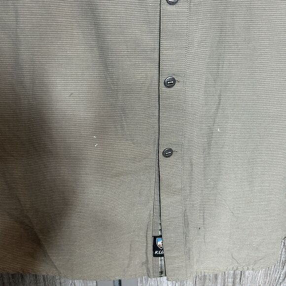 Kuhl Towmey Shirt XL Button Up Long Sleeves Outdoor Hiking Fishing Beige - Picture 5 of 8